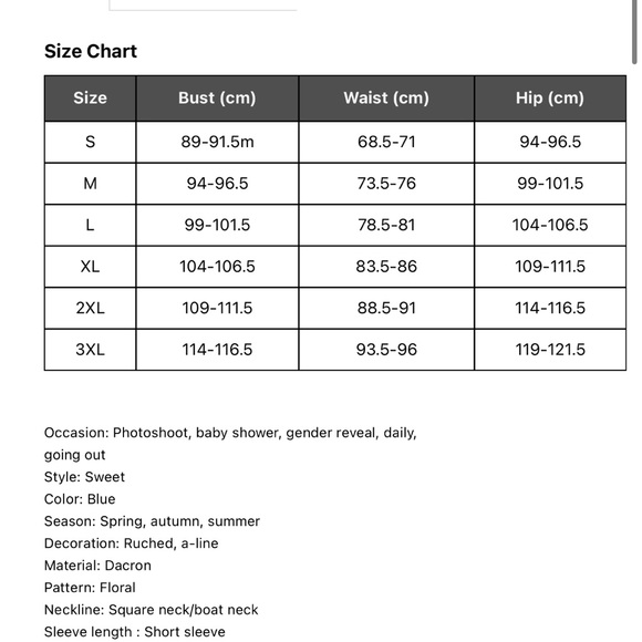 Chic Blue Floral Midi Dress - Picture 3 of 3